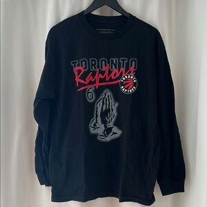 Toronto Raptors Black Long Sleeve Shirt